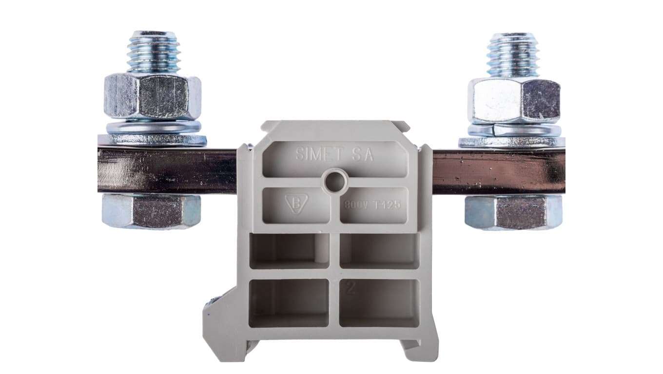 Simet Przedsiębiorstwo S.A. Złączka szynowa 2-przewodowa 240mm2 szara ZSG 1-240.0s 12904312