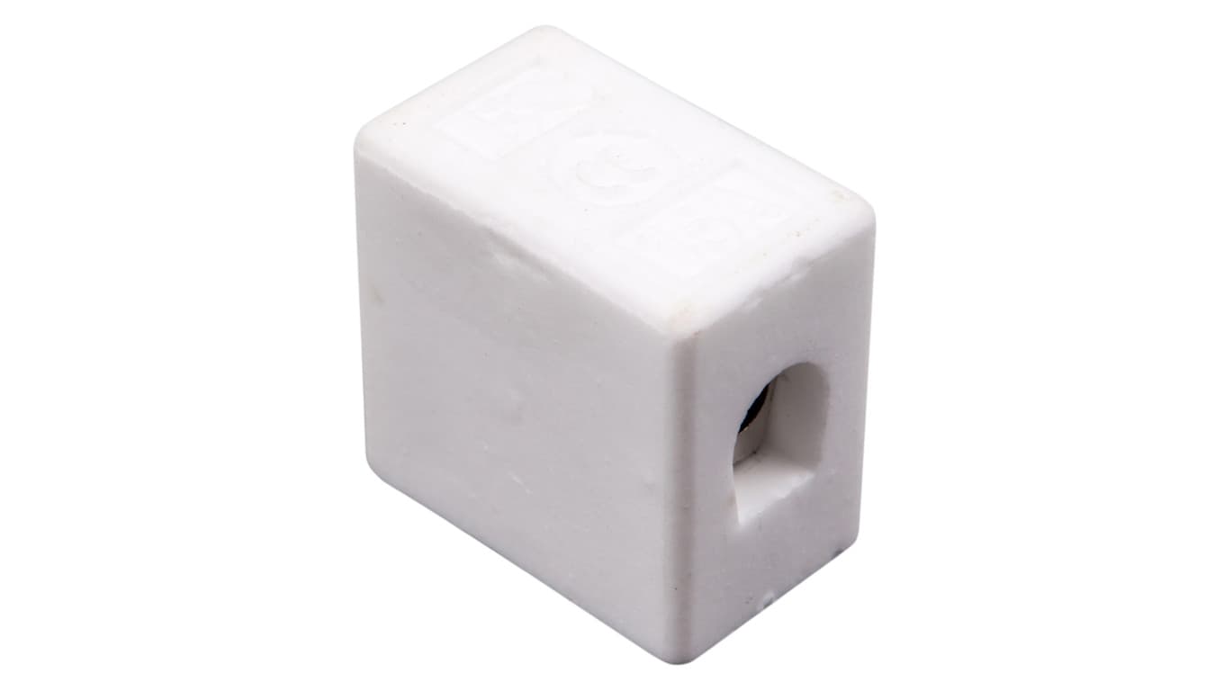 Ergom ŚL Złączka-gwintowa-porcelanowa-10mm2-1-tor-kolor-biały-CPO-15A-1P 80721516