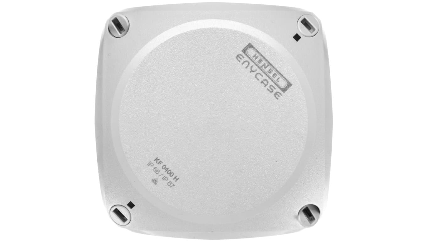 Hensel Puszka n/t odgałęźna 104x104x70mm IP66/67 biała KF 0400 H 62000083