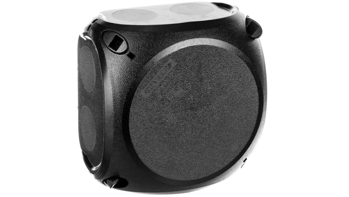Hensel Puszka n/t odgałęźna 104x104x70mm IP66/67 czarna KF 0400 C 62000084