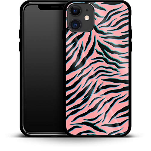 Luksusowe etui na telefon komórkowy Pink Zebra Apple iPhone 11
