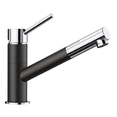 Blanco KANO-S Silgranit-Look Czarny/Chrom 526174