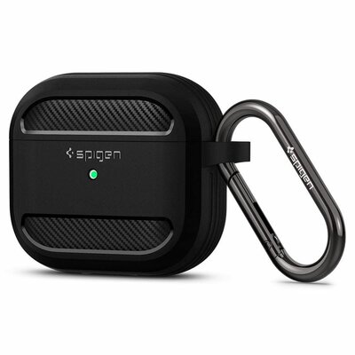 Apple Spigen Etui Spigen Rugged Armor AirPods 3, czarne 8809710758605