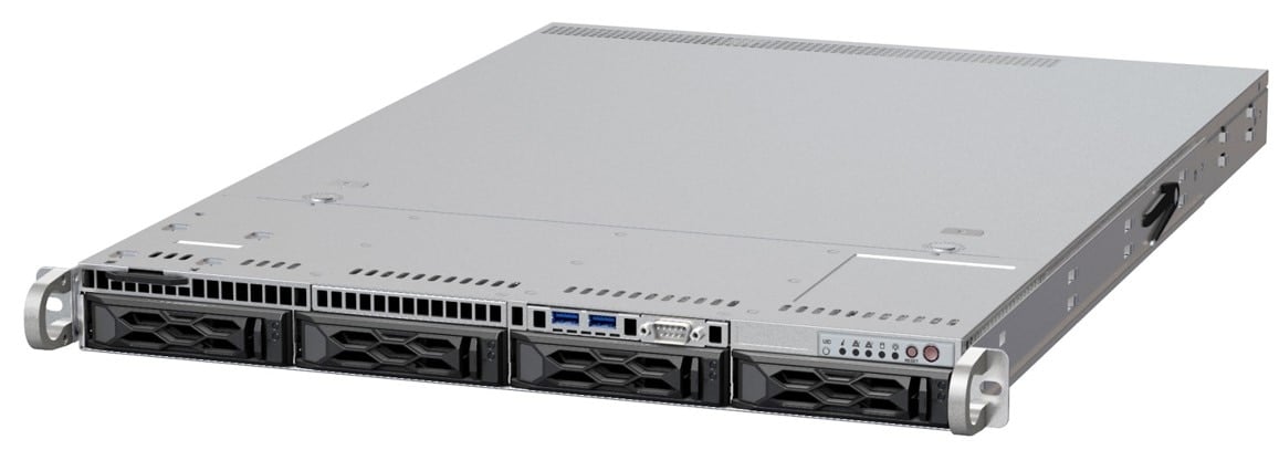 Supermicro super micro computer Chassis 1U SCLA15TQC WIO w/Redundant 500W cost-effective