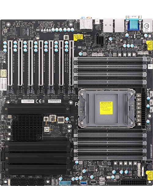 Supermicro MBD-X12SPA-TF-O Workstation Flagship MB supports both of