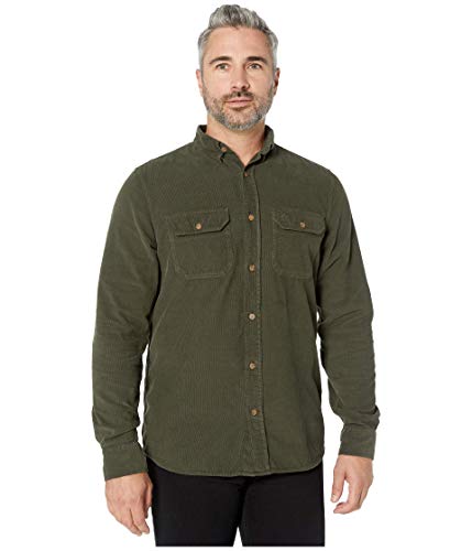 Fjallraven FJÄLLRÄVEN vik Cord Shirt M Long Sleeved T-shirt męski zielony Deep Forest XX-L 82977
