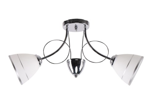 Candellux ELOTTE LAMPA SUFITOWA 2X40W E27 BIAĹ Y 32-78667 32-78667
