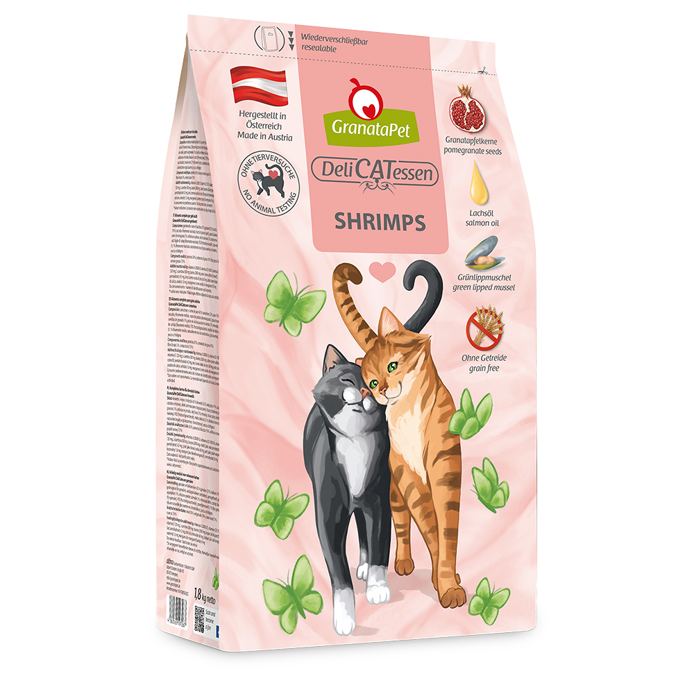 GranataPet DeliCatessen Adult, krewetki - 1,8 kg