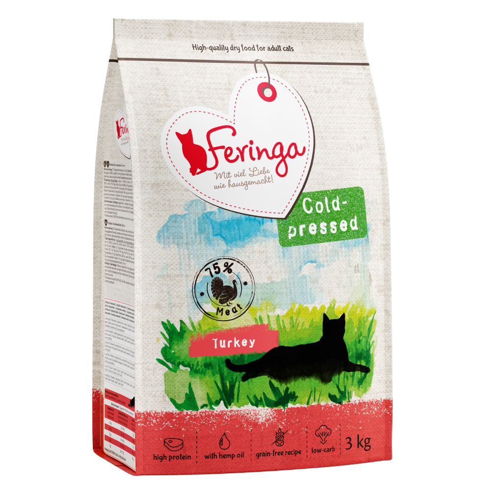 Feringa Adult tłoczona na zimno, indyk - 9 kg (3 x 3 kg)