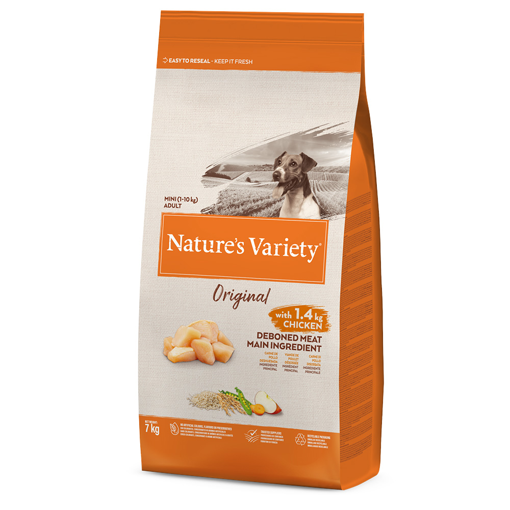 NATURE Natures Variety s Variety Original Mini Adult, kurczak - 7 kg