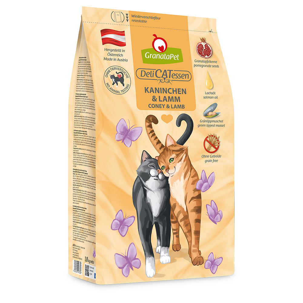 GranataPet DeliCatessen Adult, królik i jagnięcina - 1,8 kg