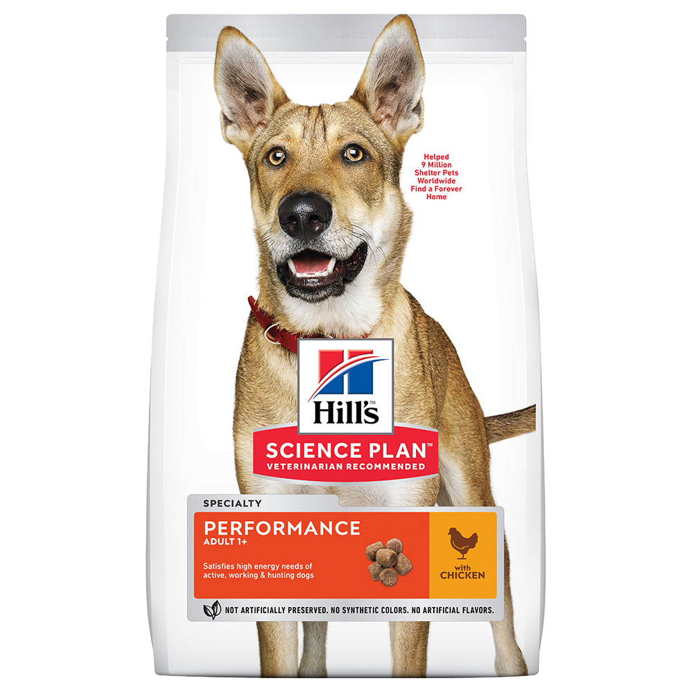 Hills Science Plan Science Plan Adult 1+ Performance, kurczak - 2 x 14 kg