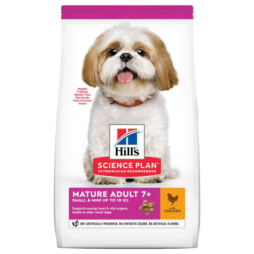 Hills Science Plan Science Plan Mature Adult 7+ Small & Mini, kurczak - 2 x 6 kg