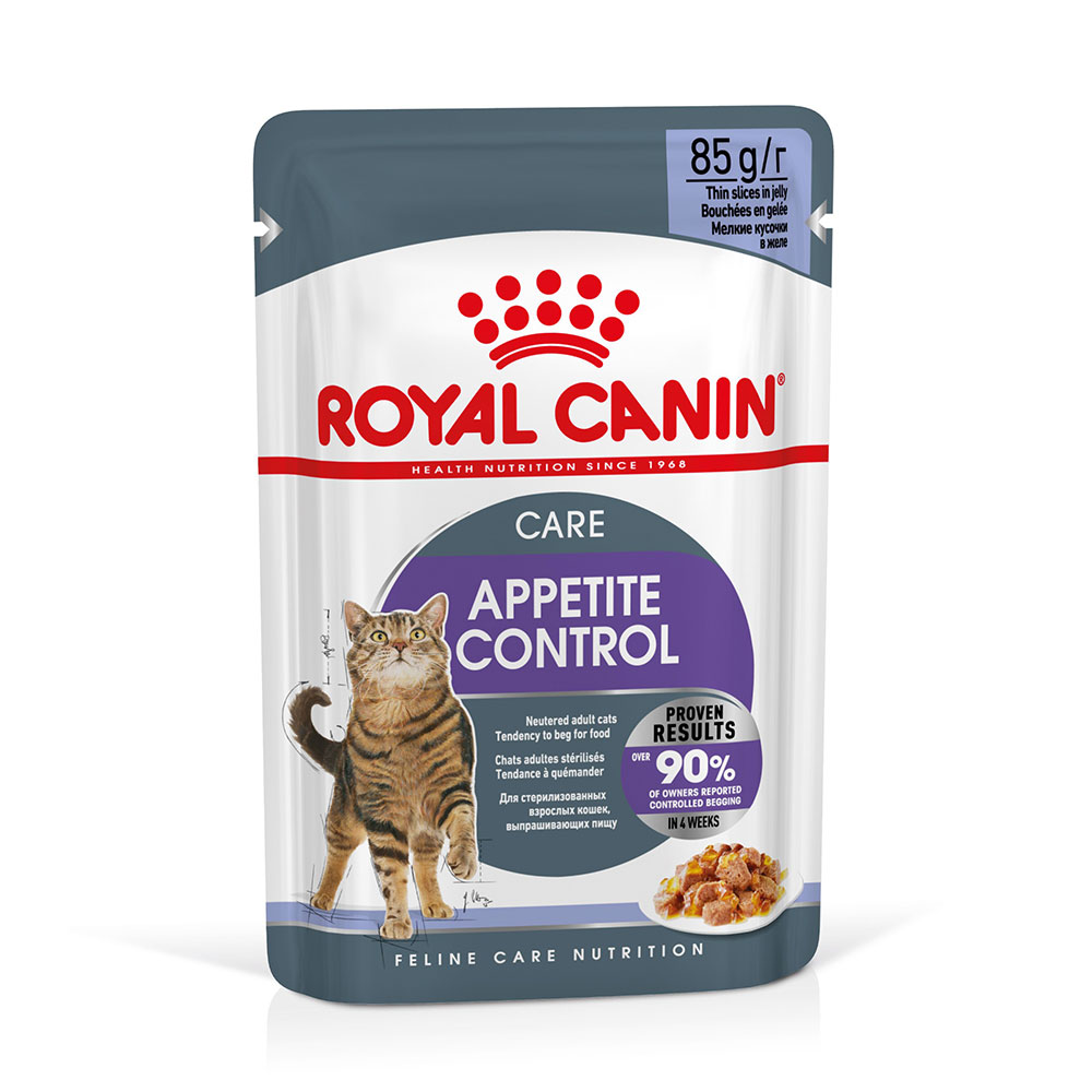Megapakiet Royal Canin, 24 x 85 g - Appetite Control Care, w galarecie|