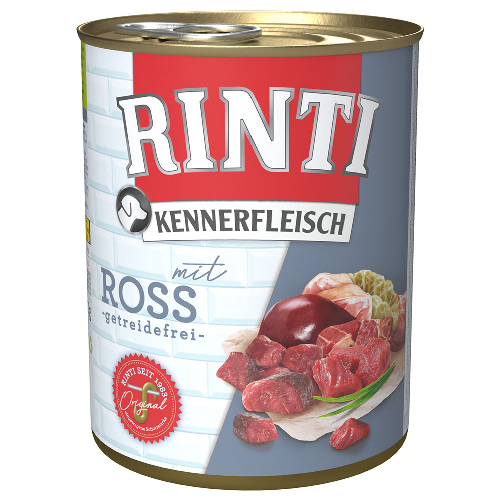 Megapakiet RINTI, 24 x 800 g - Konina