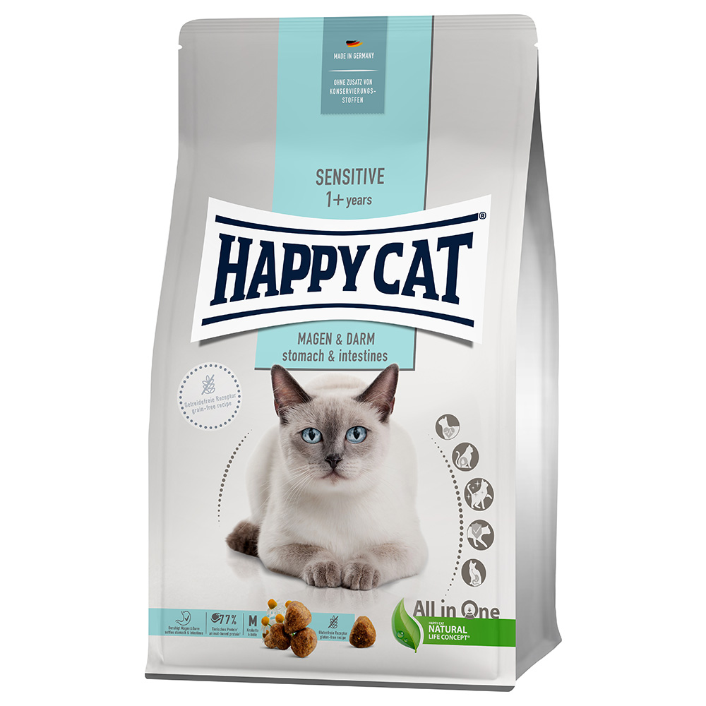 Happy Cat Sensitive, Stomach & Intestines - 2 x 1,3 kg