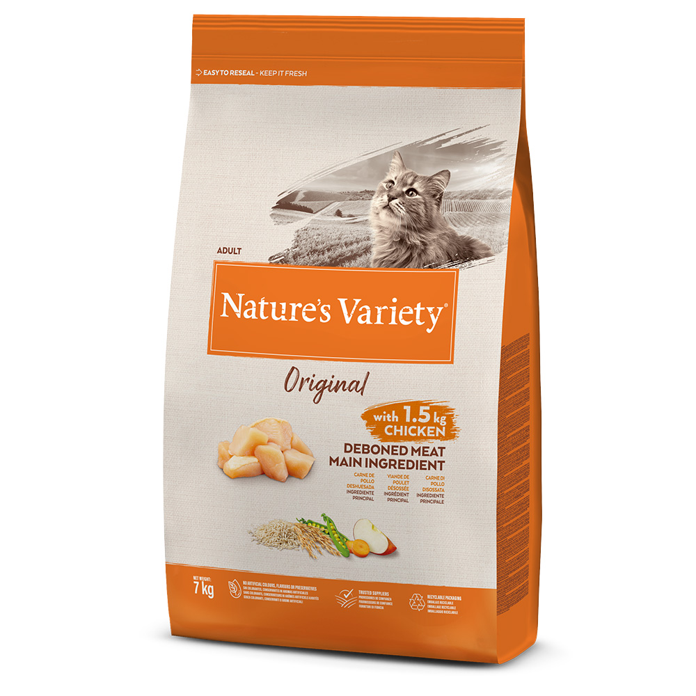 Natures Variety Nature's Variety Original, kurczak - 2 x 7 kg