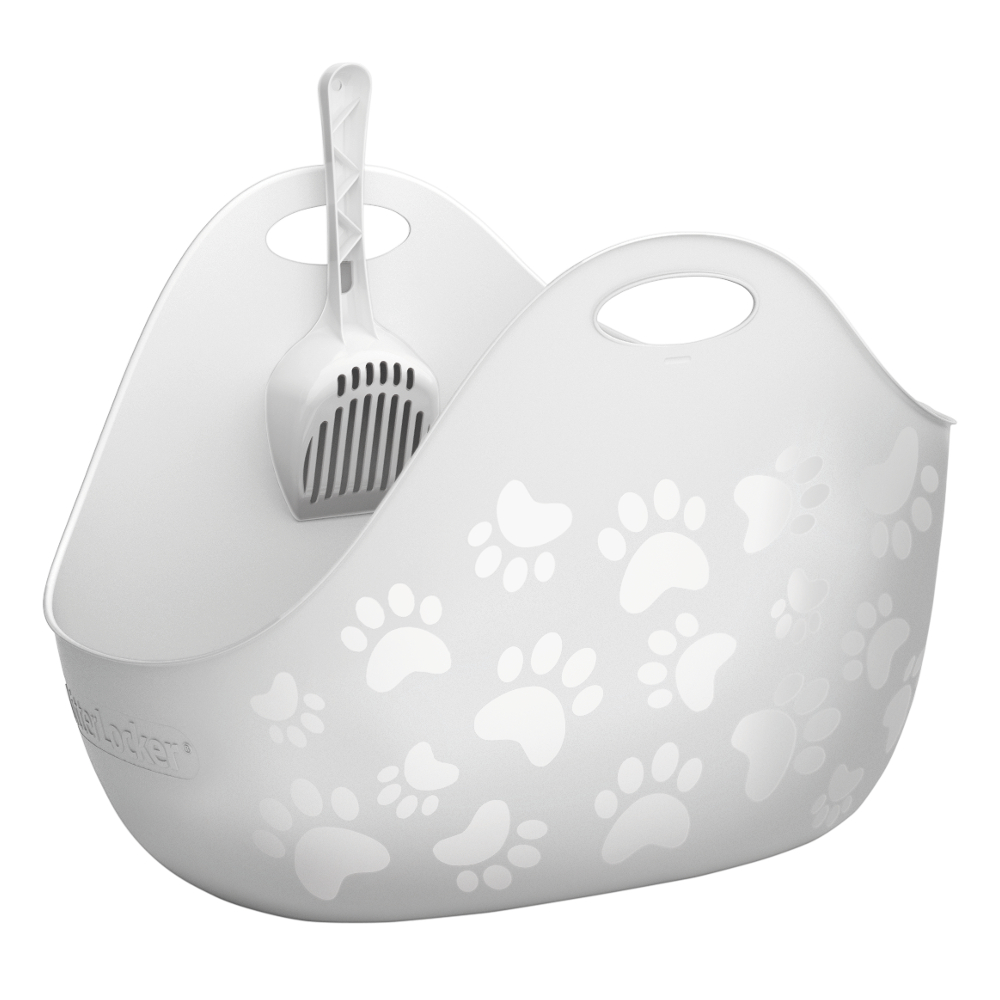 LitterLocker® Litter Box kuweta dla kota - Biała