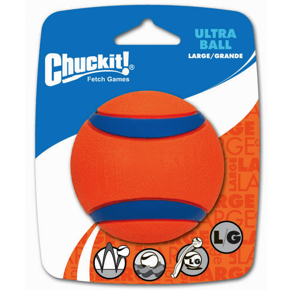 Chuckit! Ultra piłka dla psa - L, śr. 7,6 cm