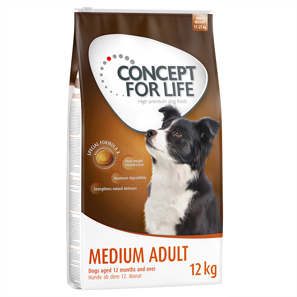 Concept for Life Dwupak Medium Adult, 2 x 12 kg