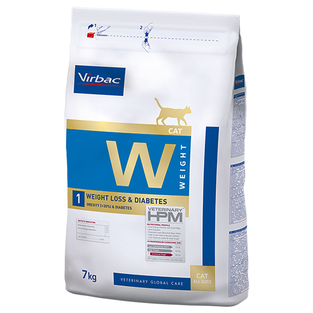 Virbac Virbac Veterinary HPM Cat Weight Loss & Diabetes W1 - 7 kg