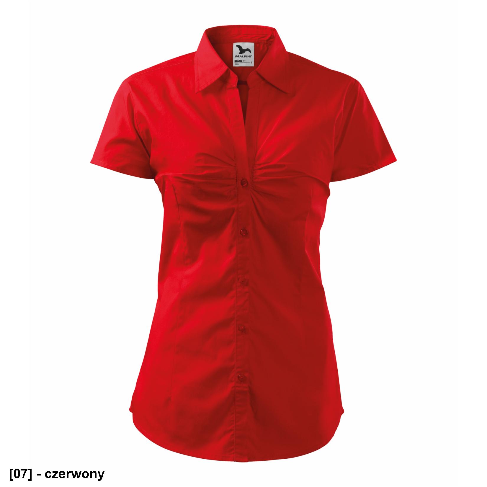 Chic 214 - ADLER - Koszula damska, 120 g/m², 100 % bawełna - 4 kolory - XS-2XL