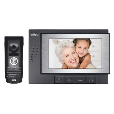 Eura-Tech Wideodomofon kolorowy EURA VDP-22A3 PLUTON