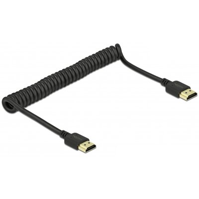 Delock 84967 kabel HDMI 1,5 m HDMI Typu A (Standard) Czarny