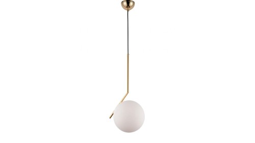 Lumina Deco Deco NOWOCZESNA LAMPA WISZĄCA MOSIĘŻNA SORENTO D20 LDP 1215-200 (MD+WT)