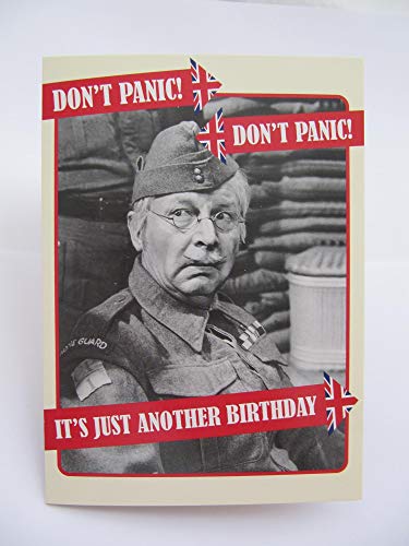 Danilo DADS ARMY THE HOME GUARD SALUTE YOU zabawna kartka z życzeniami urodzinowymi