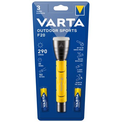 Varta Latarka 17627101421 Outdoor Sports Żarówka LED czerwony czarny