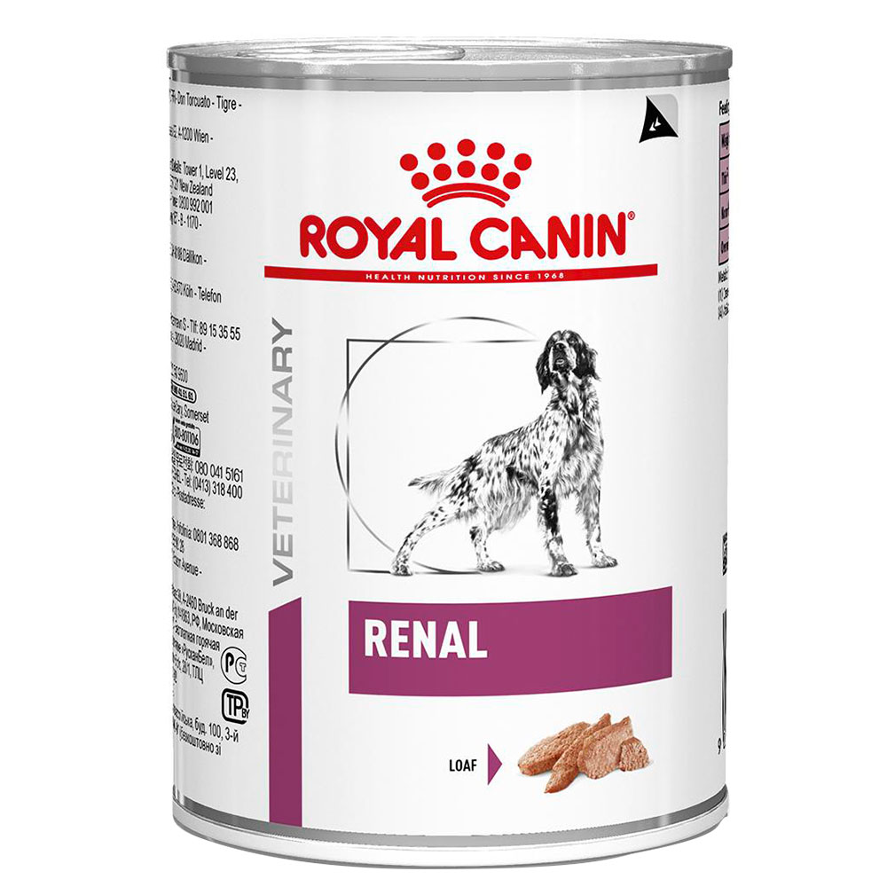 Royal Canin Veterinary Canine Renal w puszkach, mus - 12 x 410 g