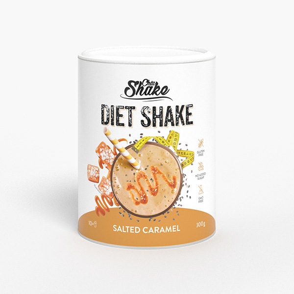 'Chia Shake koktajl odchudzający - słony karmel'