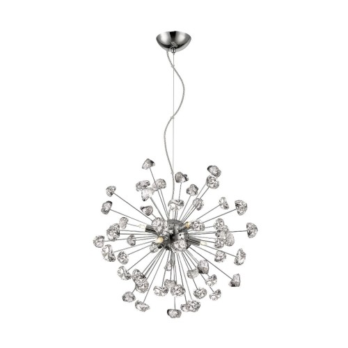 Star lampa wisząca 6-punktowa chrom P0539-06A-F4AC