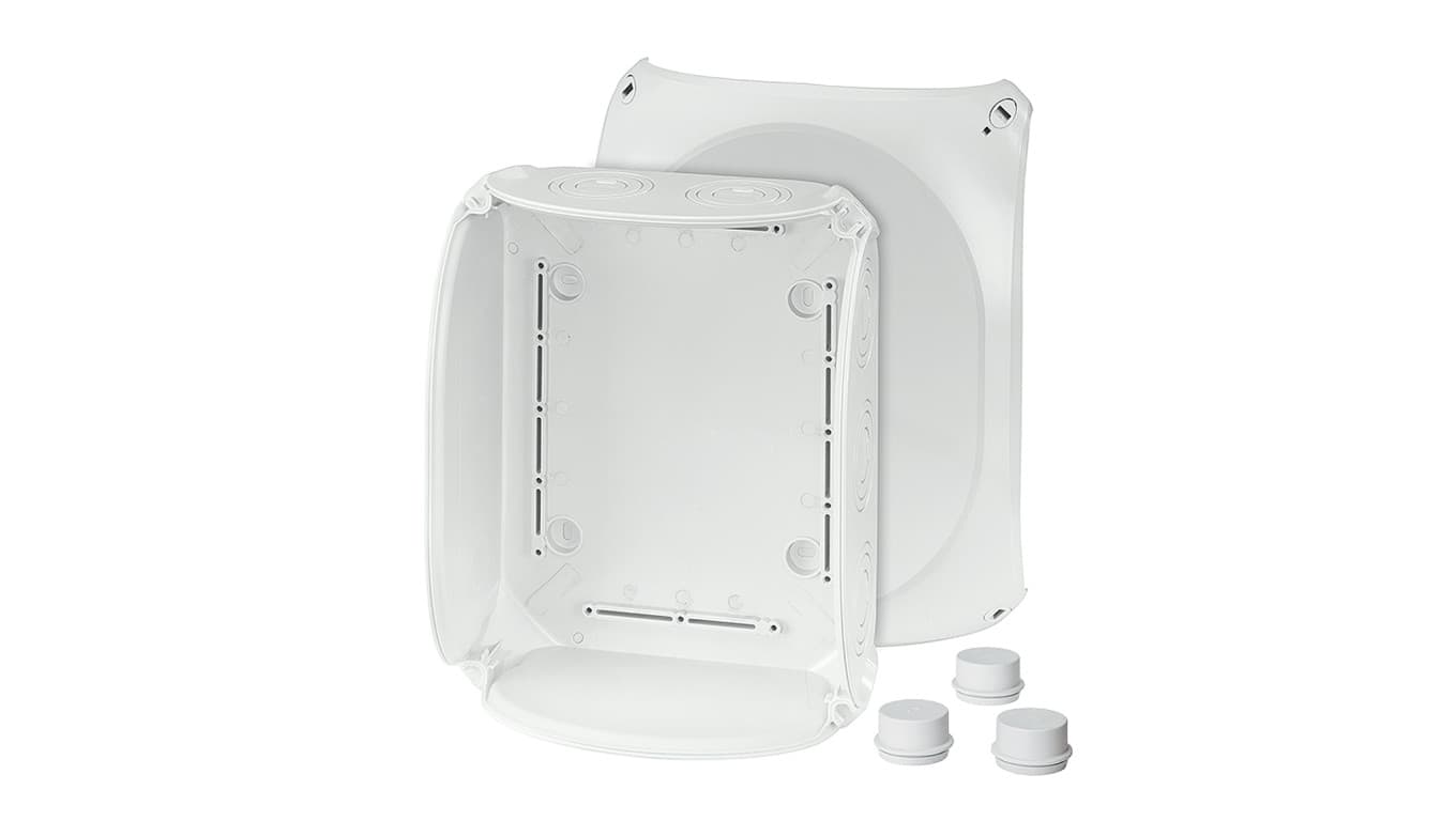 Hensel Puszka odgałęźna 255x205x112 bez zacisków IP66 szara DK 2500 GZ 62000161