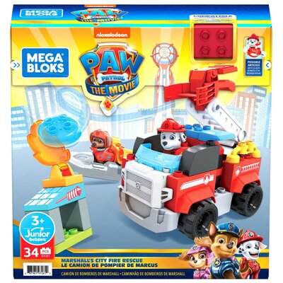 Mega Bloks PSI PATROL WÓZ STRAŻACKI MARSHALLA + FIGURKI GYJ01