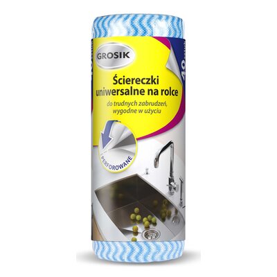 Grosik Ściereczki na rolce perforowane 40szt.