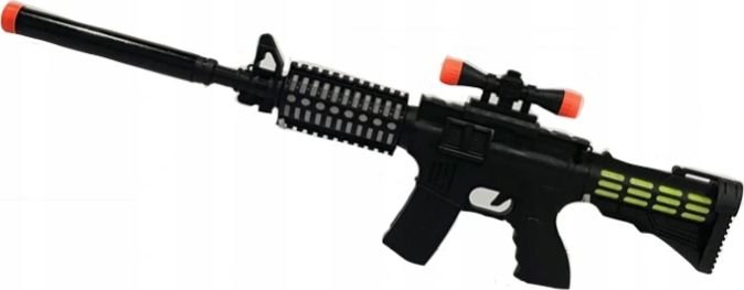 Pan i Pani Gadżet Zabawka Karabin M4 Terkoczący
