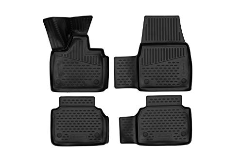 Element EXP.ELEMENT3D01875210k Dopasowane dywaniki premium antypoślizgowe gumowe BMW i3-rok: 14-20, czarne, dopasowane