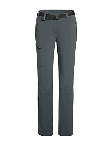 Maier Sports Rechberg Therm damskie spodnie trekkingowe szary szary (Graphit) 22 237009