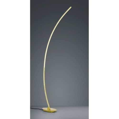 Reality Leuchten Reality lampy lampa stojąca, foliowana, zintegrowana, 11 W, kolor złoty, 35 x 15 x 158 cm R42791179 Solo