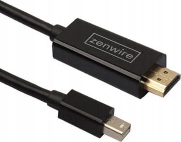 Kabel Zenwire DisplayPort Mini - HDMI 1.8m czarny 99155534