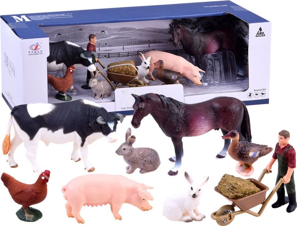 Figurka Jokomisiada Zwierzęta zagrodowe, farmer ZA2994 A