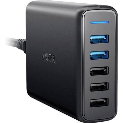 Anker Ładowarka sieciowa PowerPort 5x USB QC 3.0