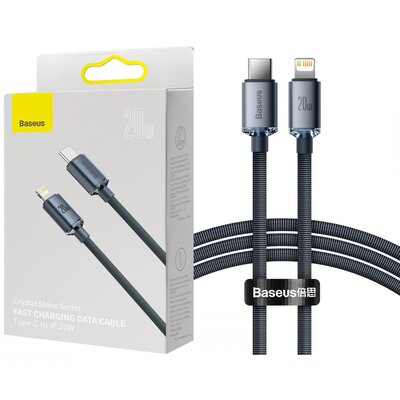 Baseus Kabel USB Typ-C Lightning Crystal Shine 1.2 m