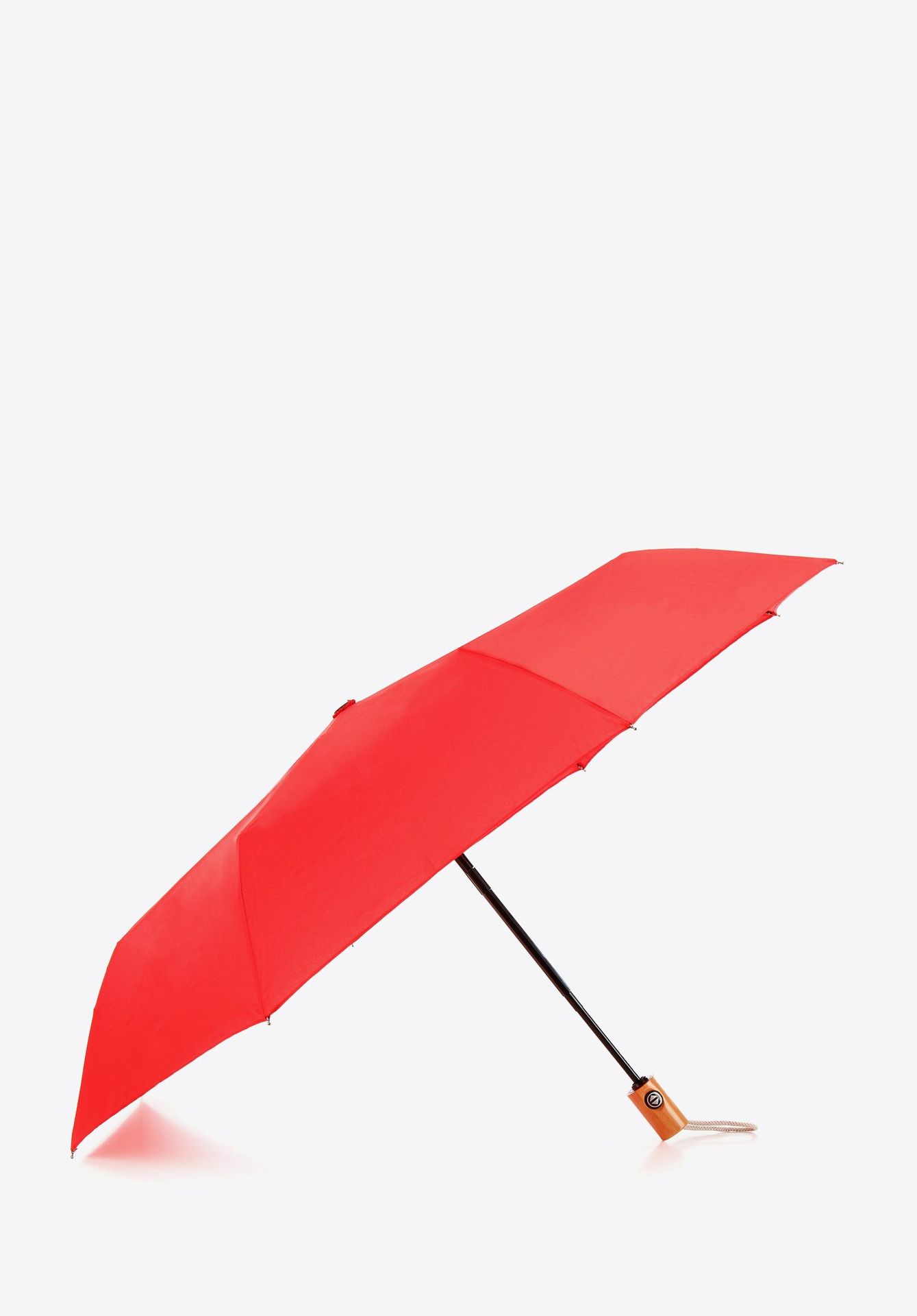 Parasol automatyczny z drewnianą rączką