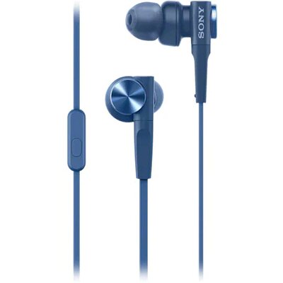 Sony MDR-XB55APL niebieskie