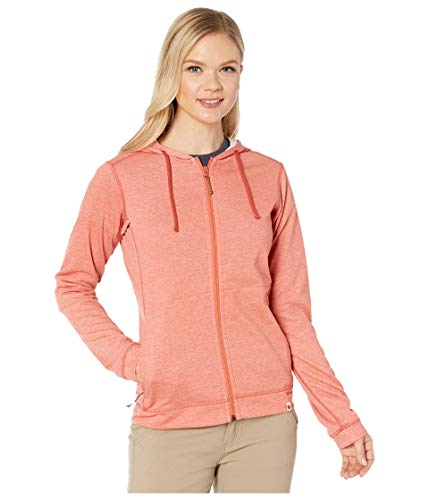 Fjallraven FJALLRAVEN Damska bluza z kapturem High Coast Lite czerwony Eberesche, Rot S F83508