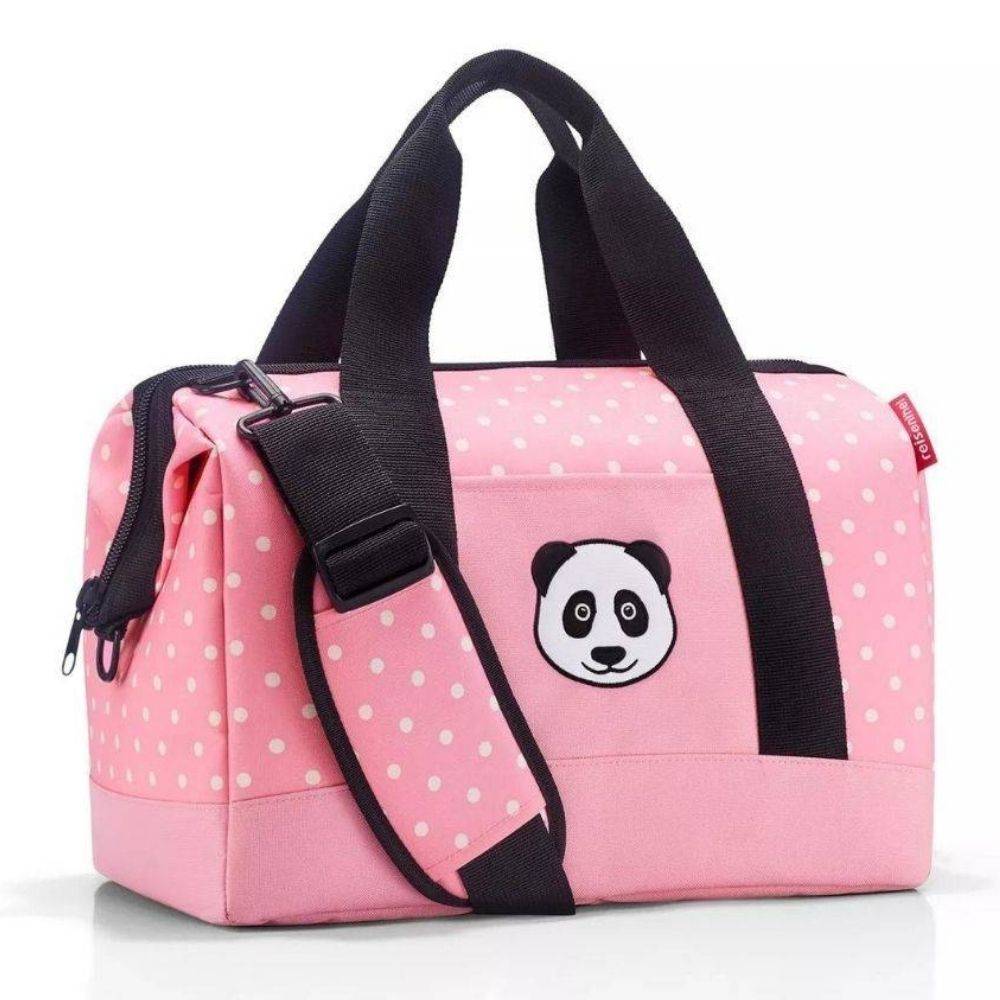 Torba podróżna Reisenthel Allrounder M Kids - panda dots pink