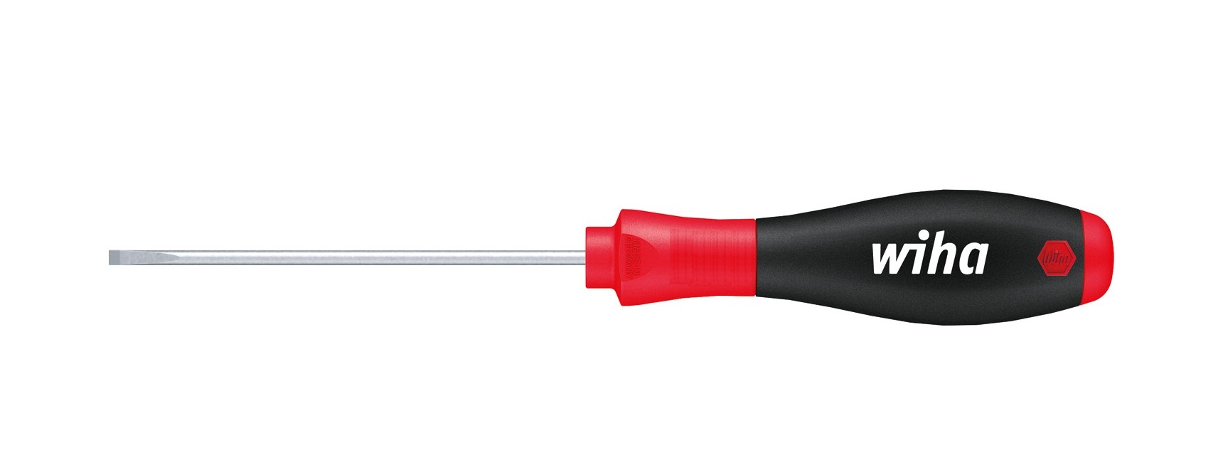 Wiha Wkrętak SoftFinish płaski z trzonem okrągłym do glęboko położonych śrub 3,0 mm x 100 mm 302030100 00687 00687